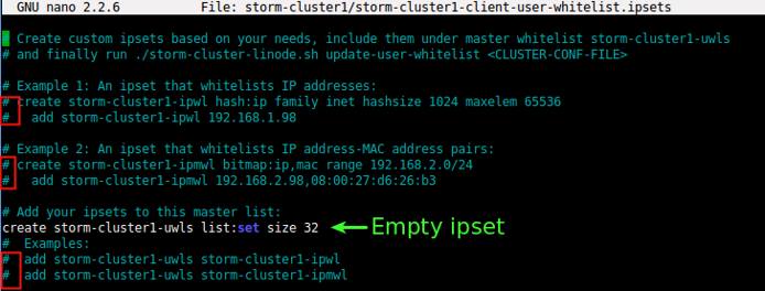 Master ipset