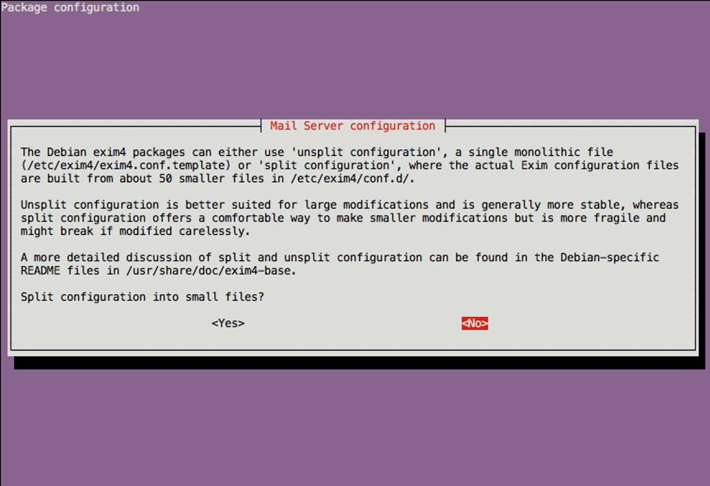 Exim4 postmaster recipient configuration on Ubuntu 12.04 LTS (Precise). Exim4 postmaster recipient configuration on Ubuntu 12.04 LTS (Precise).