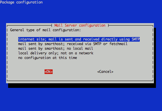 Exim4 mail delivery type configuration on Debian 6 (Squeeze). Exim4 mail delivery type configuration on Debian 6 (Squeeze).